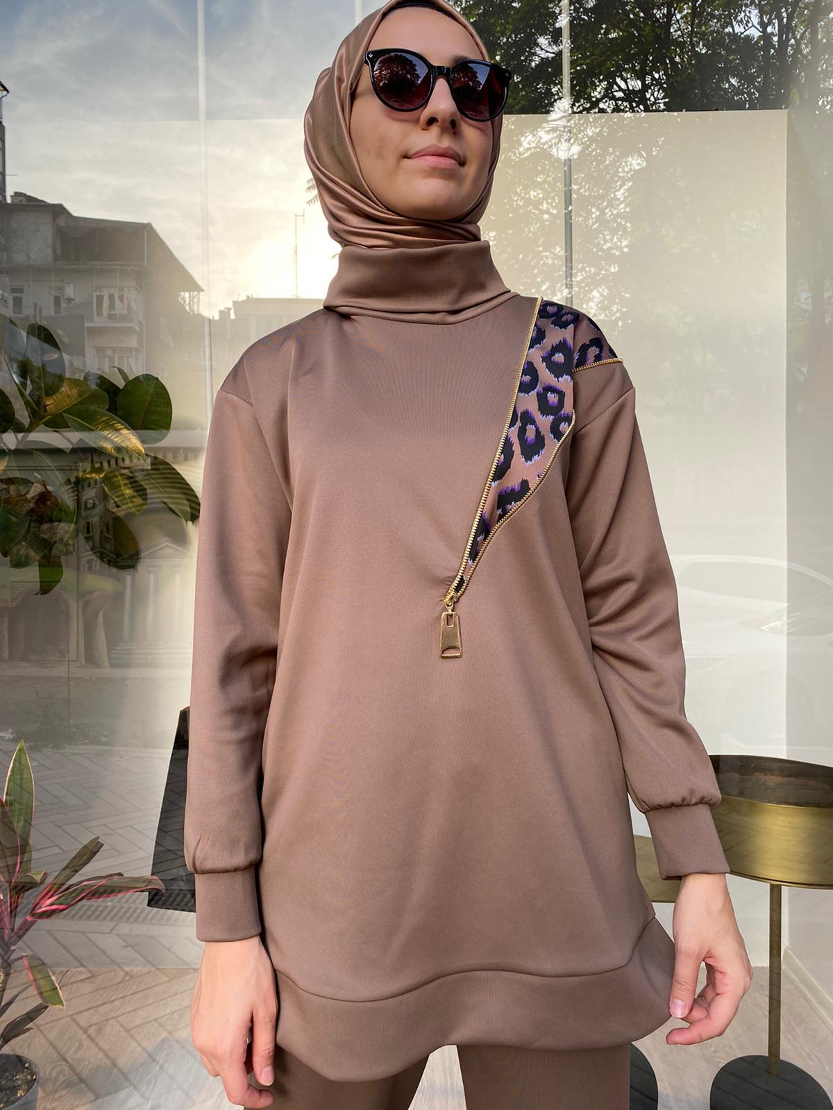 Venöve Nest Sweat Vizon Takım 24FWSWE0001