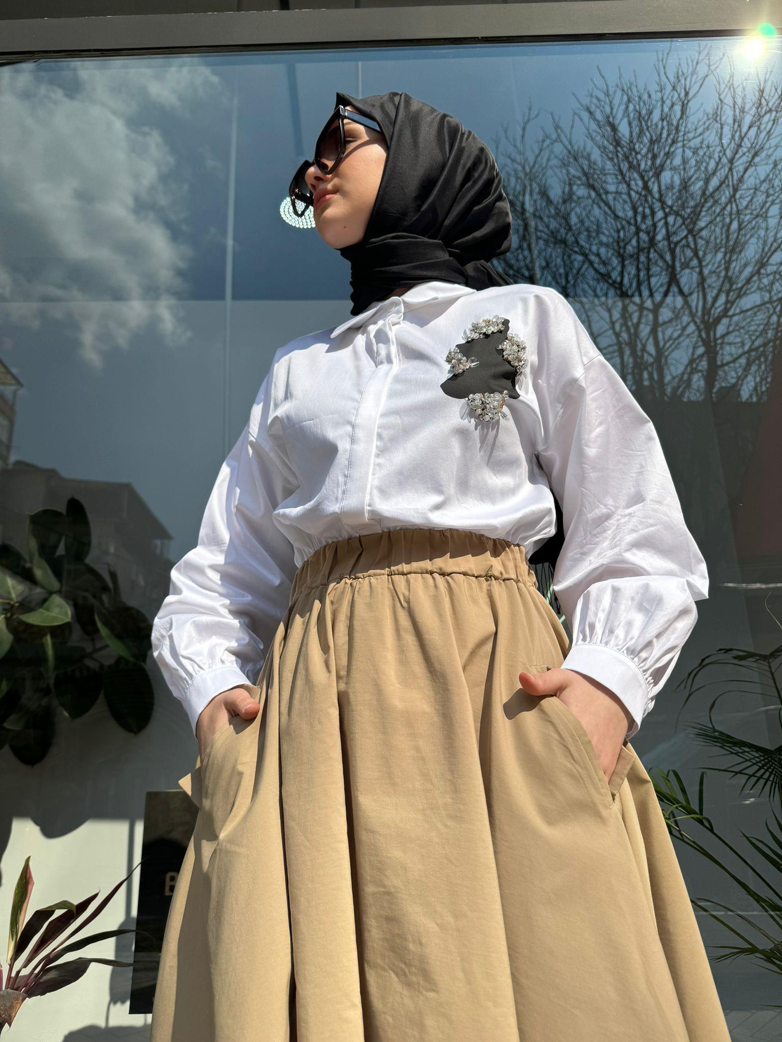Venöve Piakenza Elbise Ekru 24sselb0027