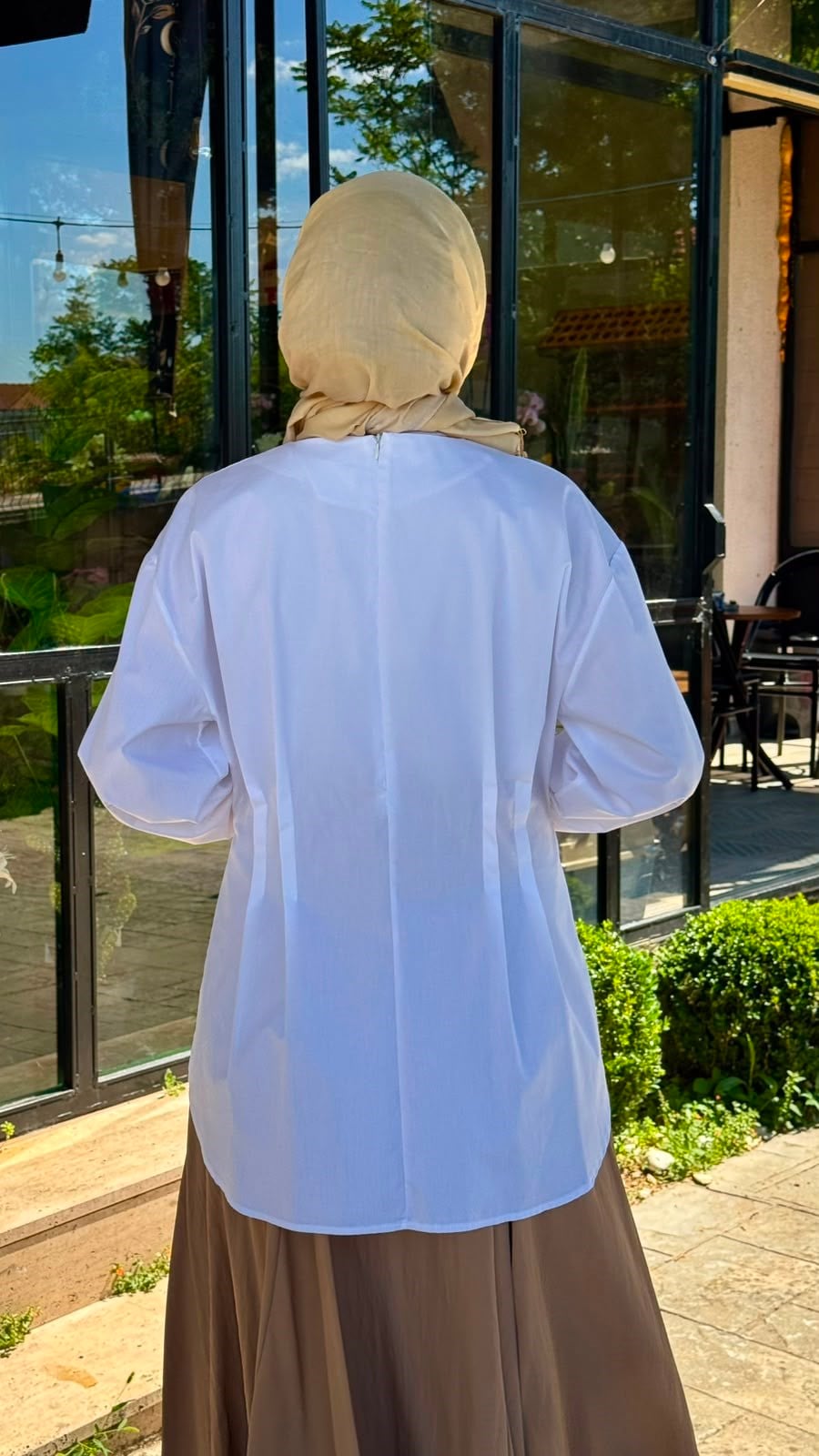 VUU Beli Kadın Nervürlü Gömlek 26ss1003