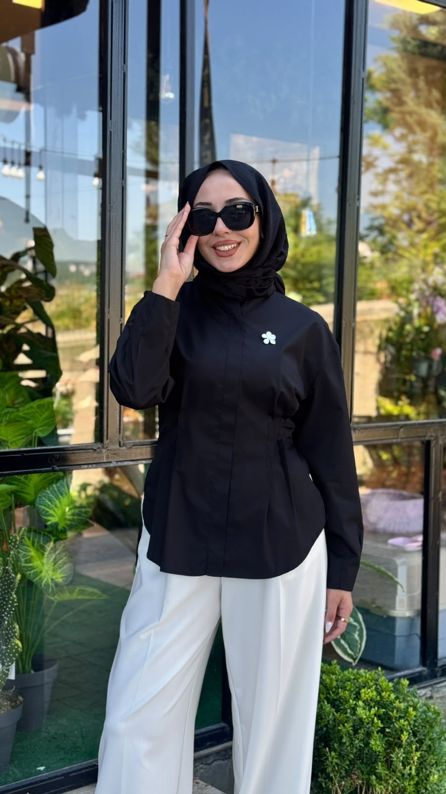 VUU Beli Kadın Nervürlü Gömlek 26ss1003