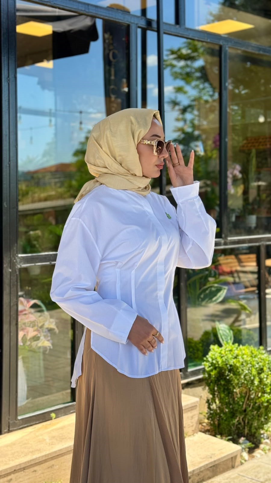 VUU Beli Kadın Nervürlü Gömlek 26ss1003