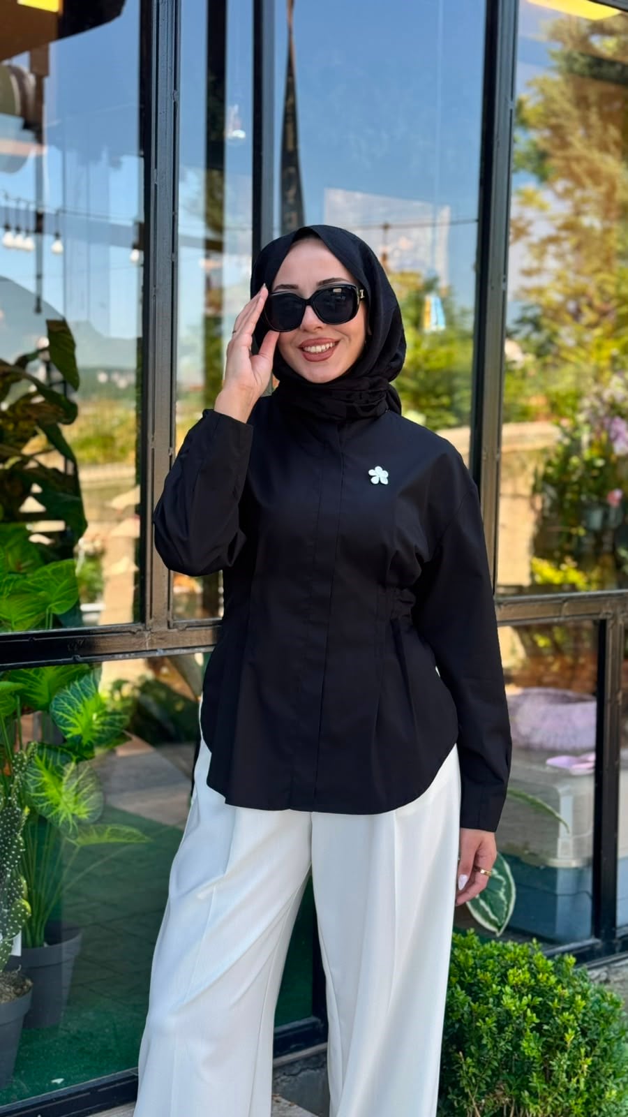 VUU Beli Kadın Nervürlü Gömlek 26ss1003