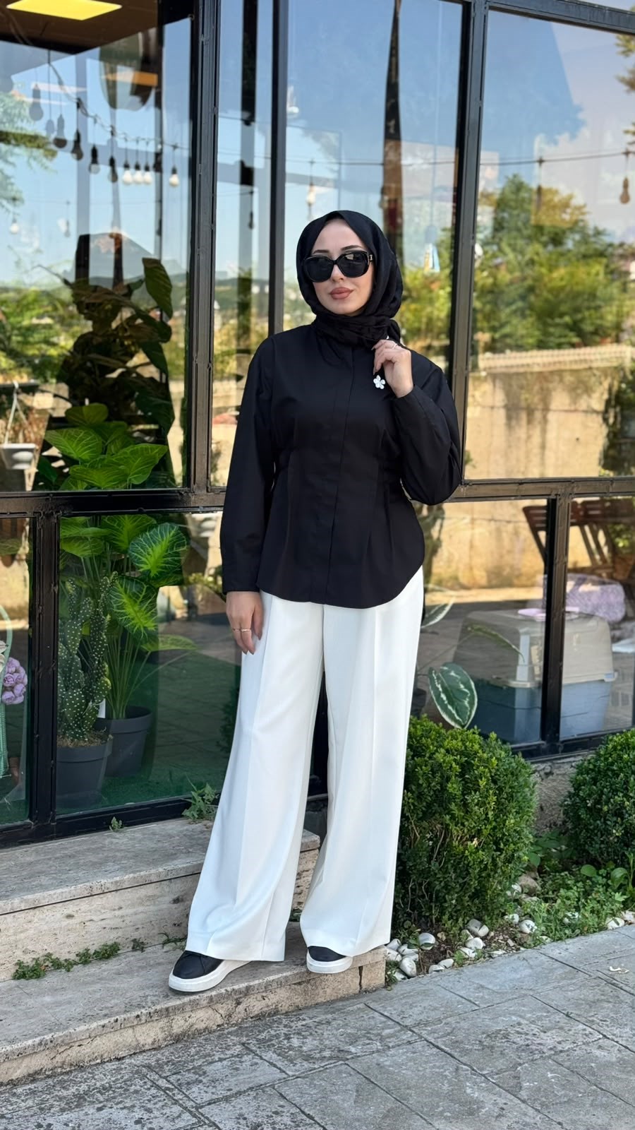VUU Beli Kadın Nervürlü Gömlek 26ss1003