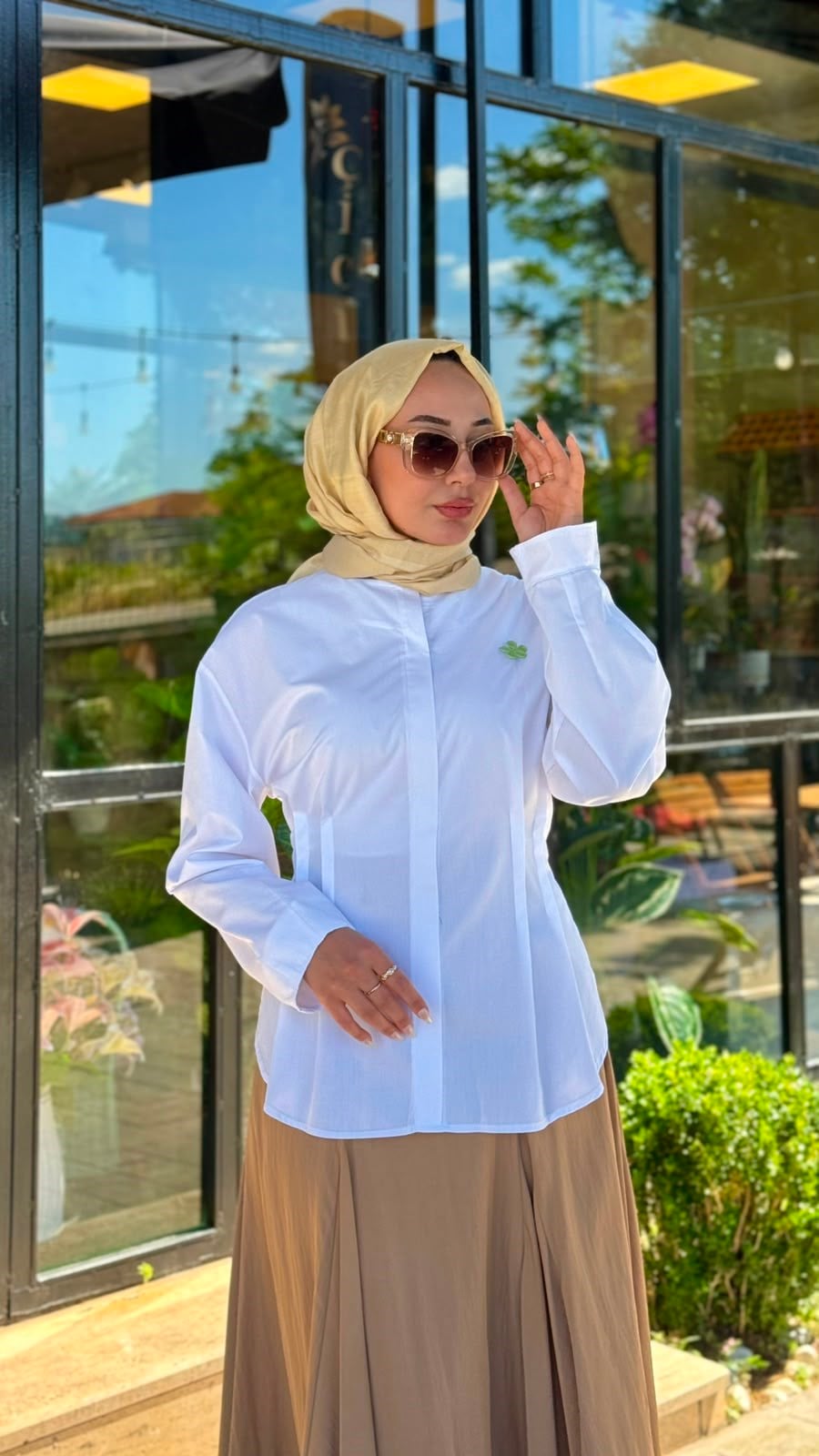 VUU Beli Kadın Nervürlü Gömlek 26ss1003
