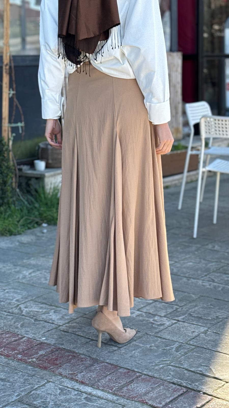 VUU Çan Kesimli Etek 26ss3001