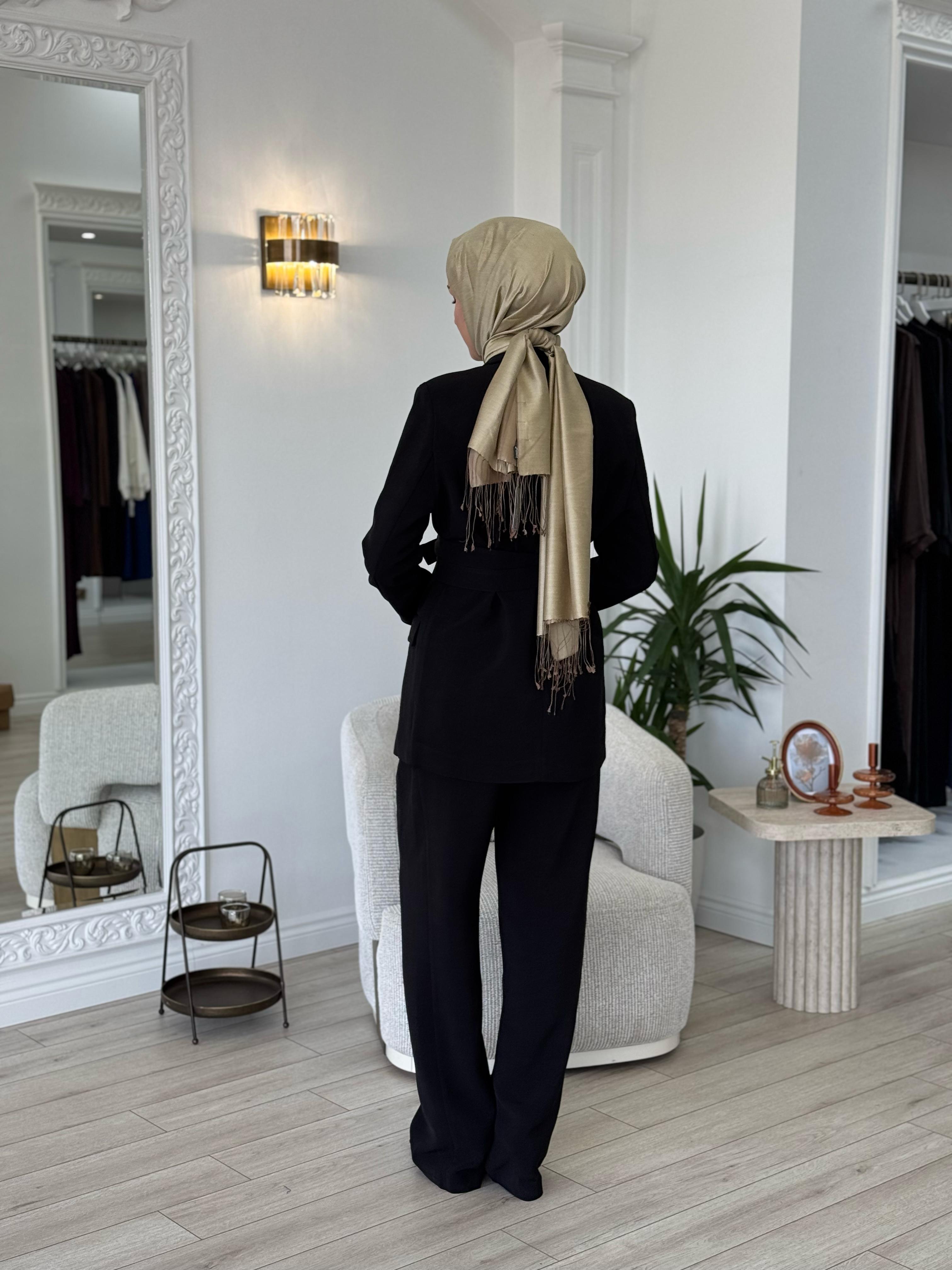 Vuu Ceket Pantolon Takım Siyah 25ssv3001