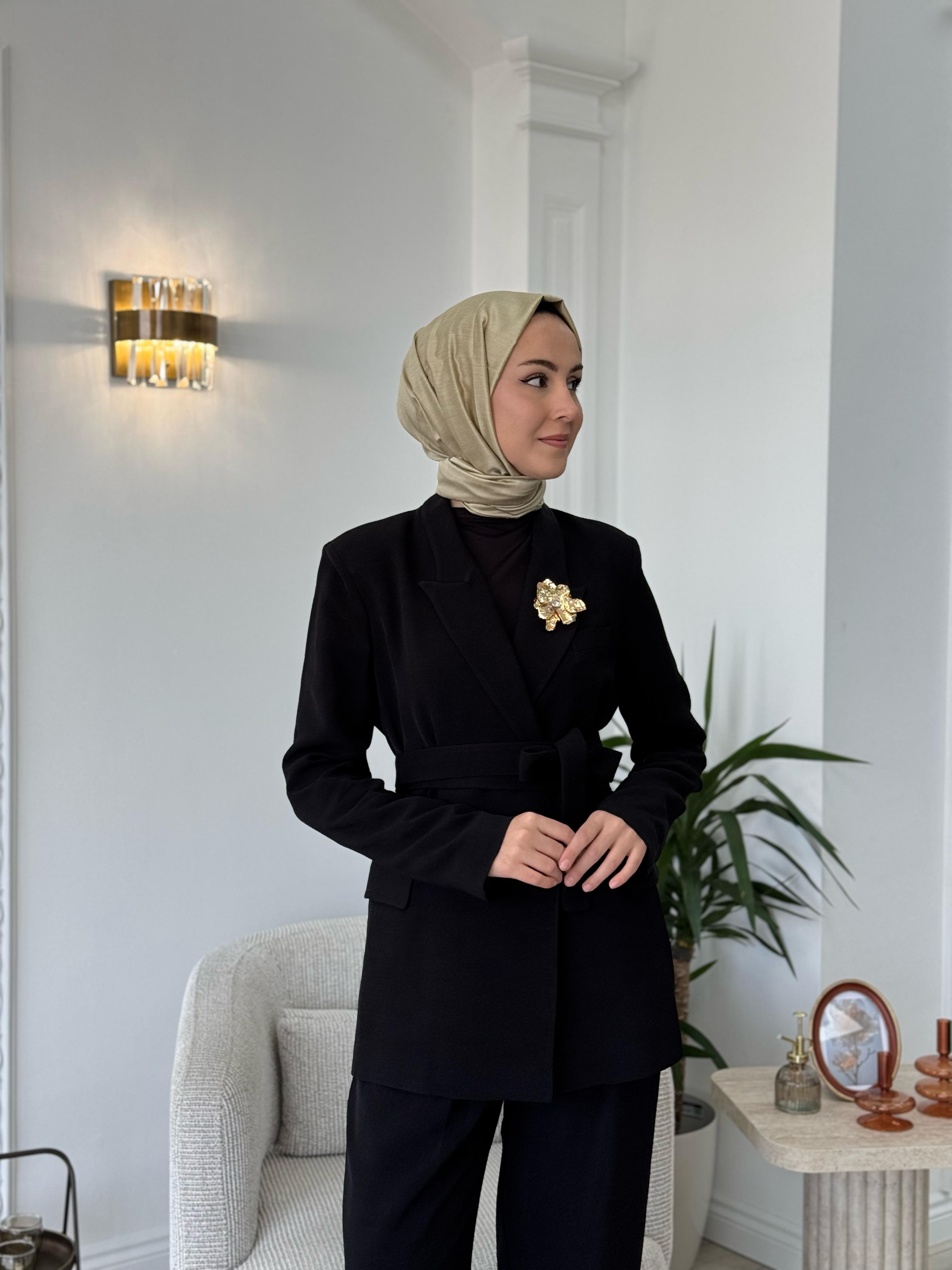 Vuu Ceket Pantolon Takım Siyah 25ssv3001