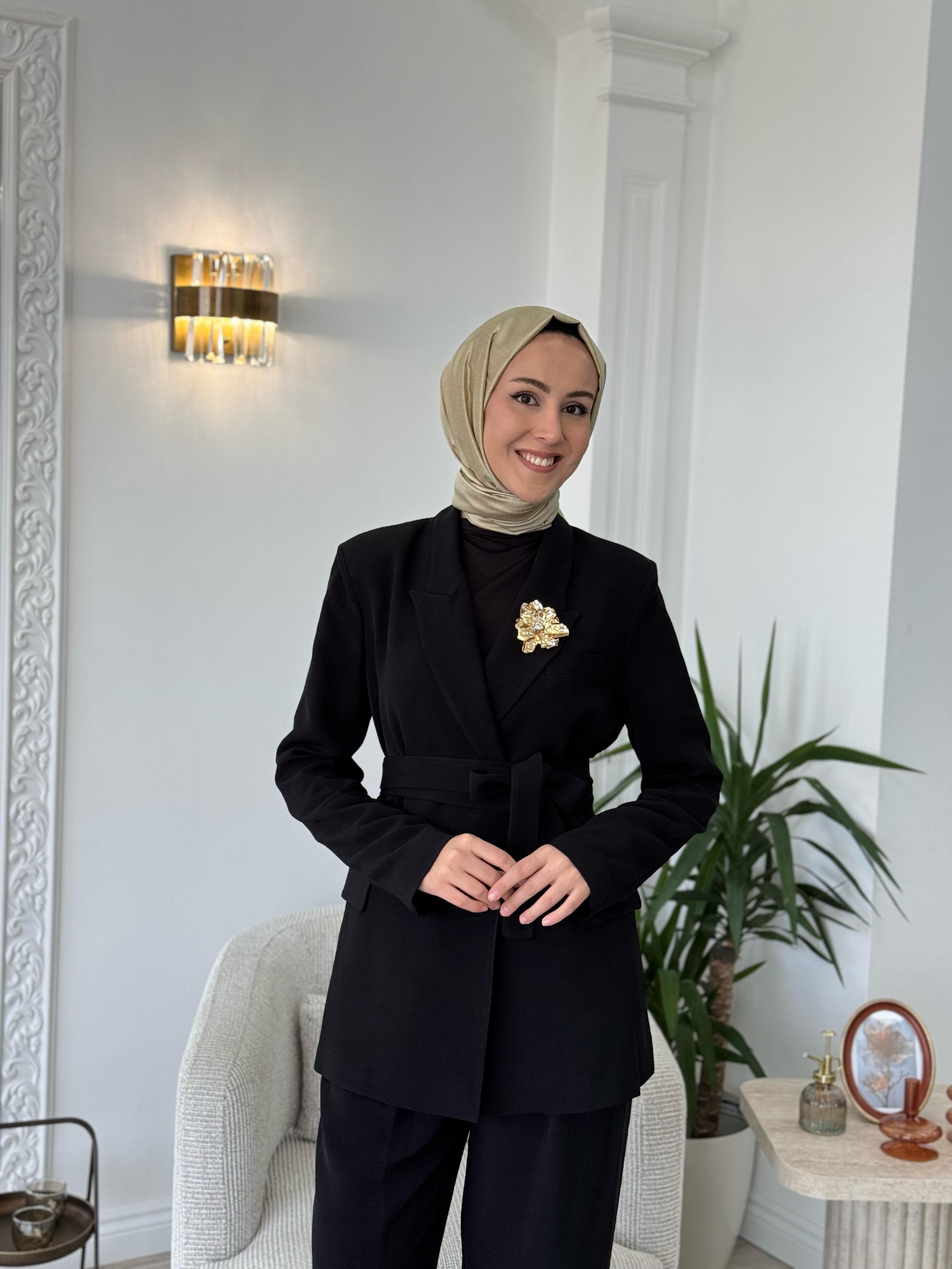 Vuu Ceket Pantolon Takım Siyah 25ssv3001