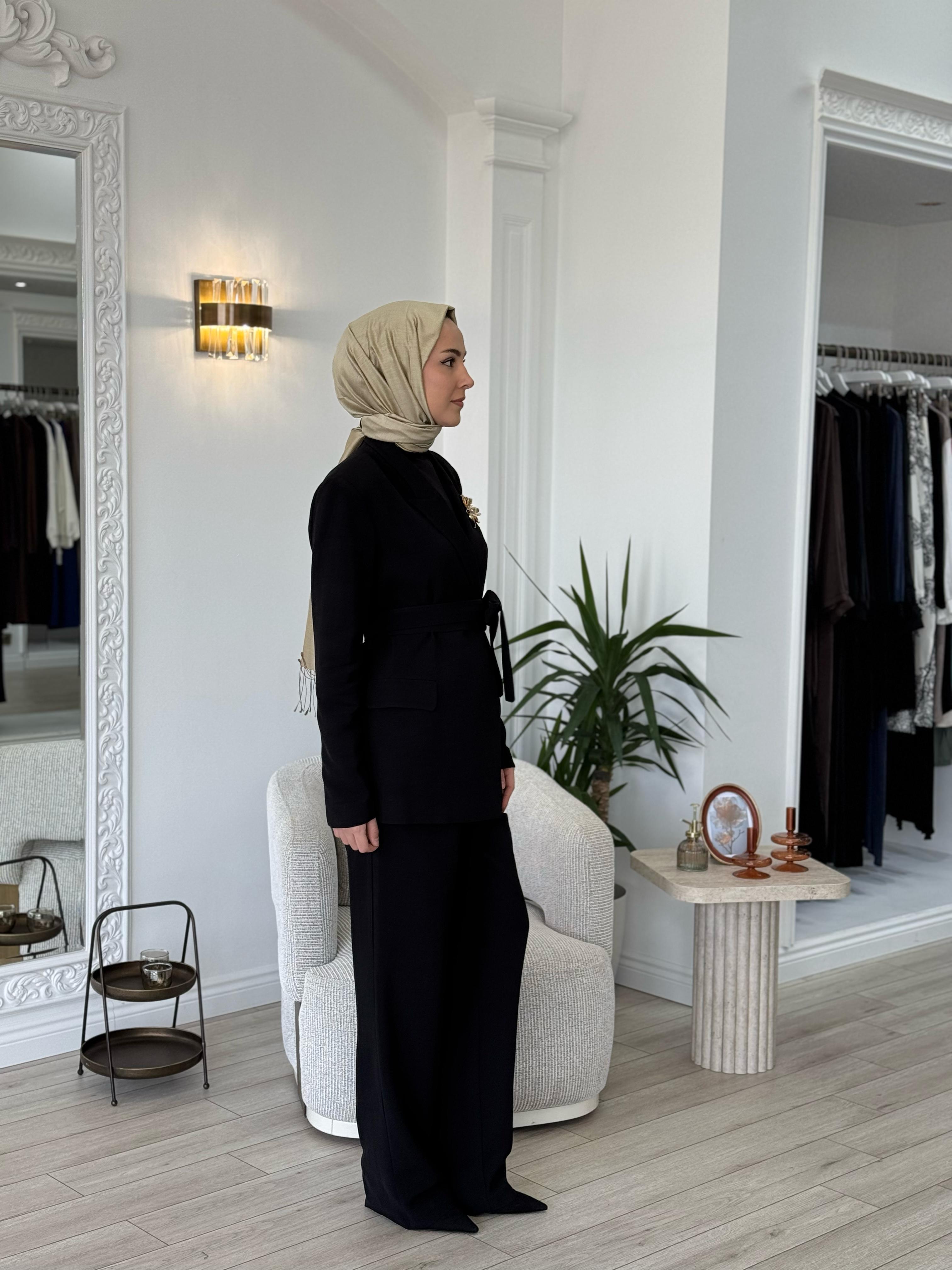 Vuu Ceket Pantolon Takım Siyah 25ssv3001