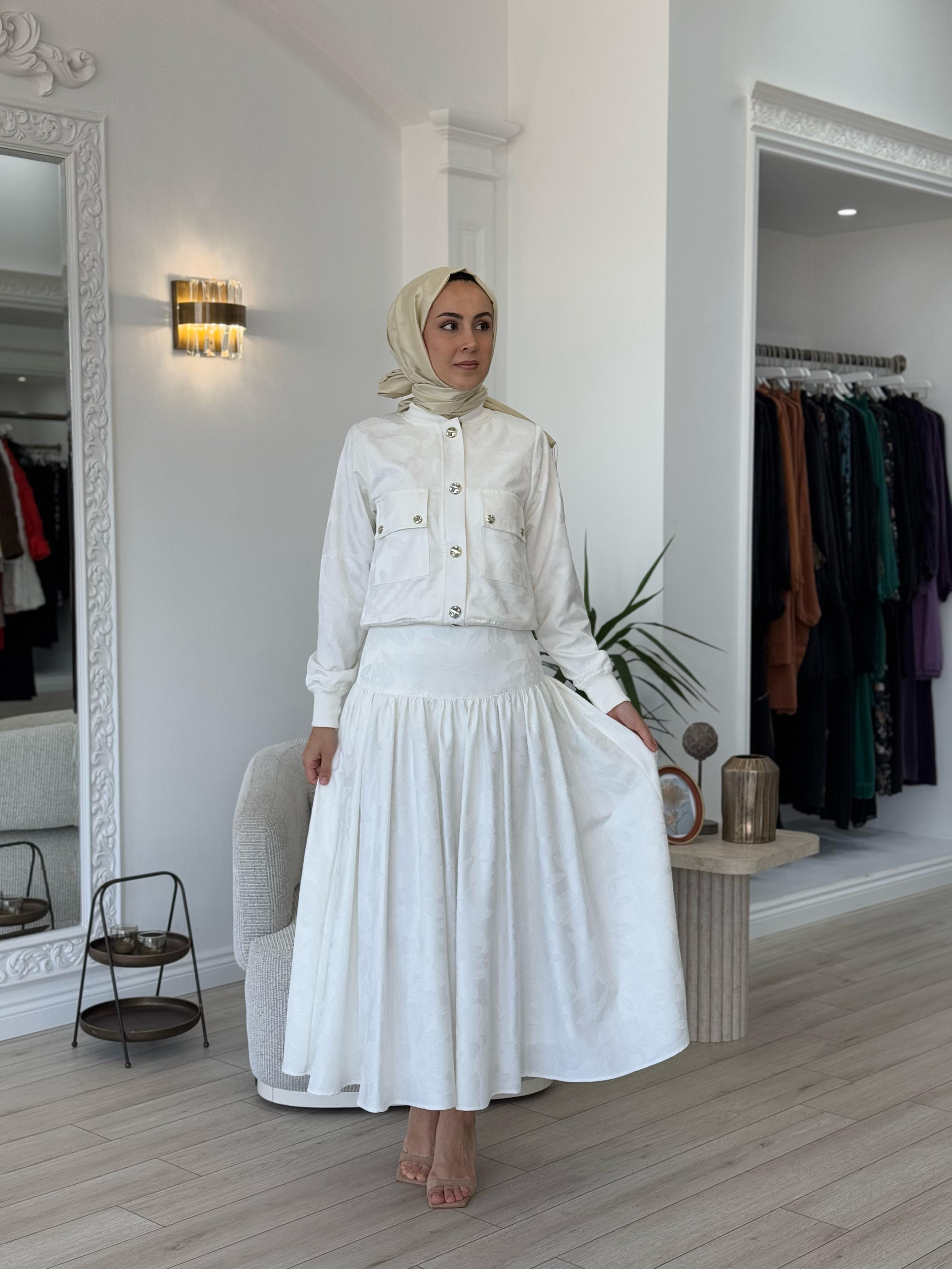 Vuu Çiçek Baskılı Takım 25ssvb3024