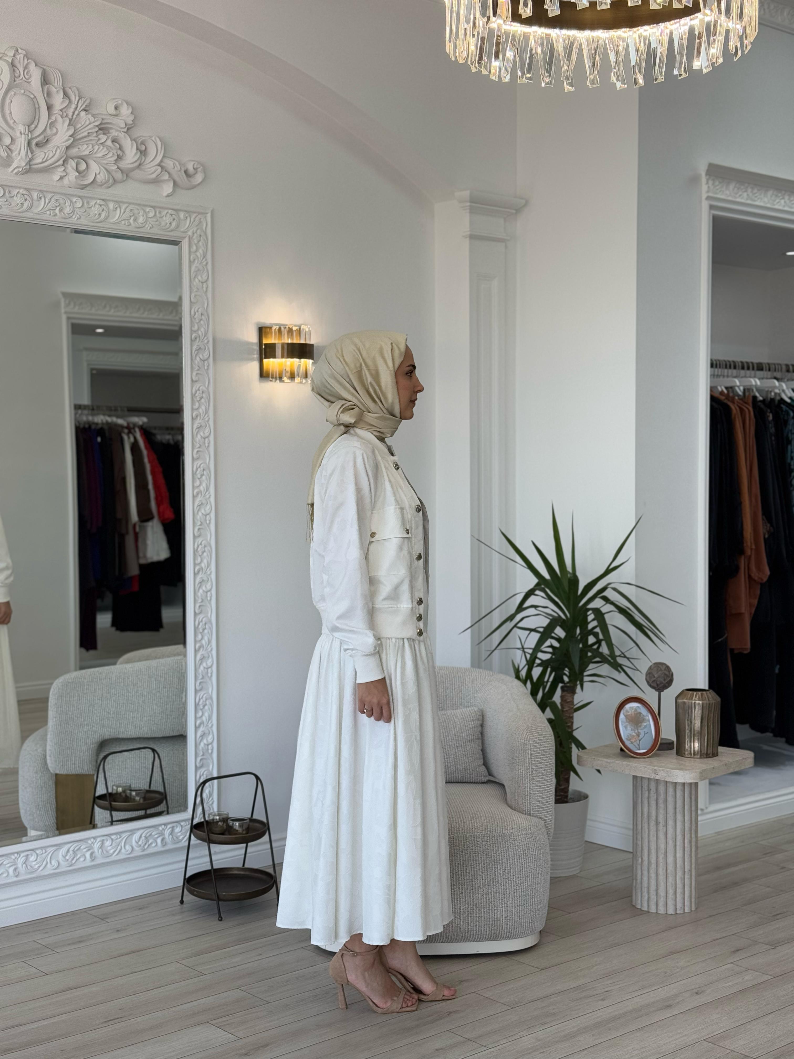 Vuu Çiçek Baskılı Takım 25ssvb3024