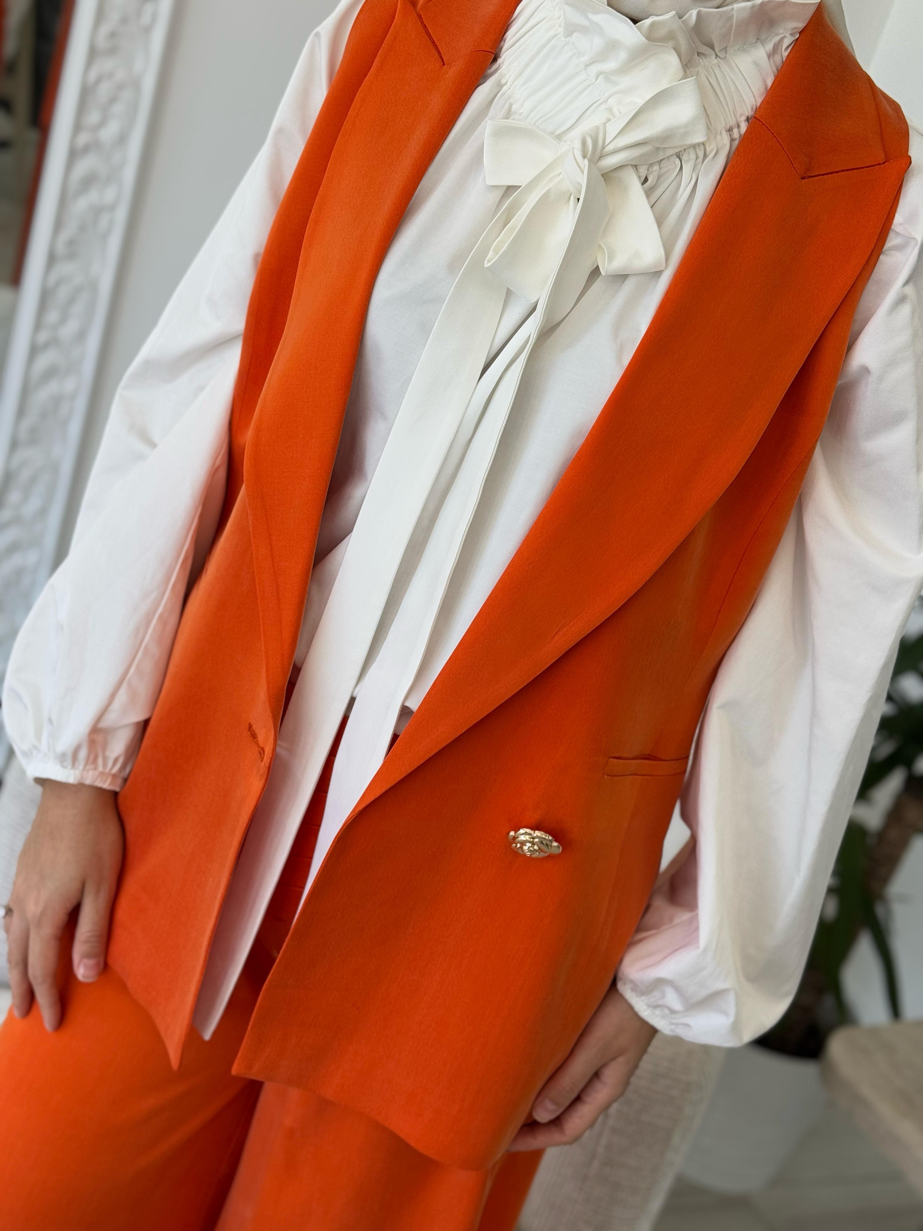 Vuu Cupra Yelek Turuncu 25ssvb1033