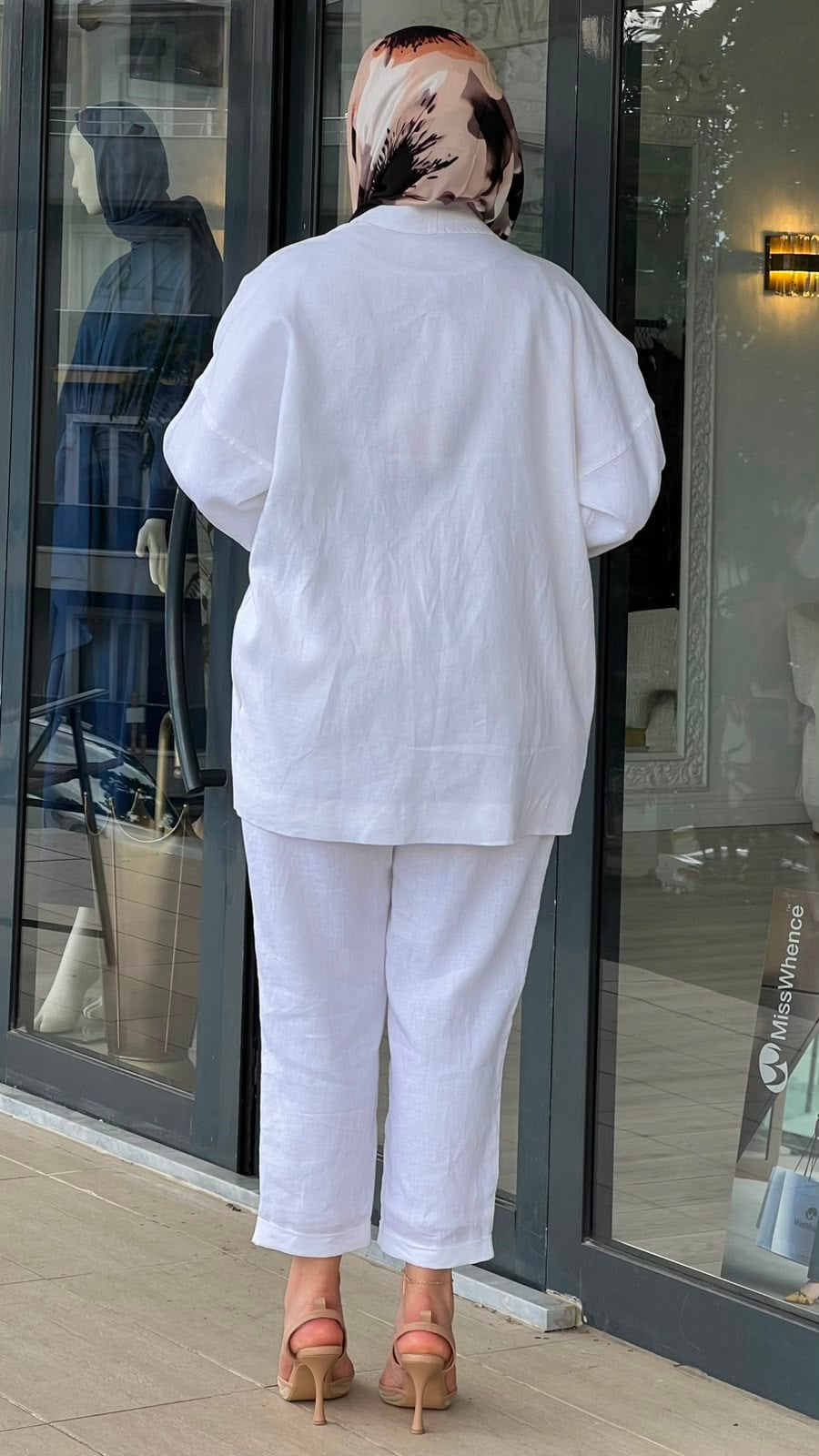 VUU Keten Kimonolu Takım tk7006