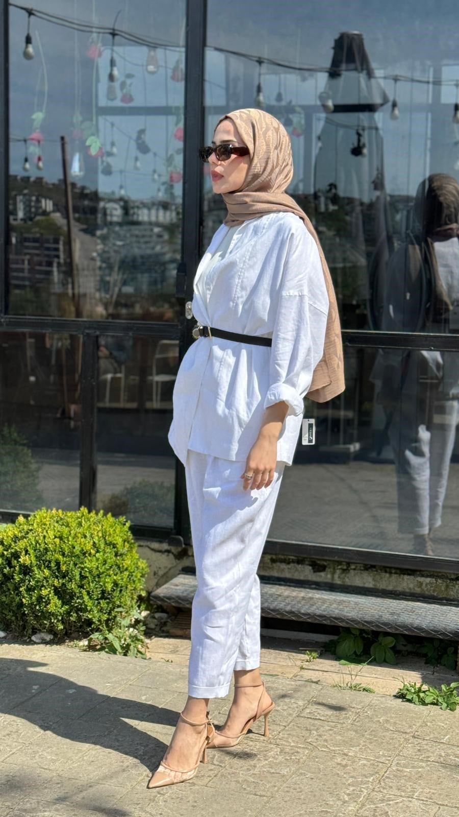 VUU Keten Kimonolu Takım tk7006