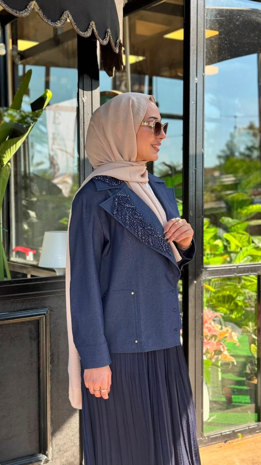 VUU Kısa Kruvaze Denim Ceket 26ss6018