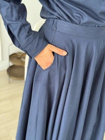 Vuu Koton Gabardin Kloş Etek 25ssv2005