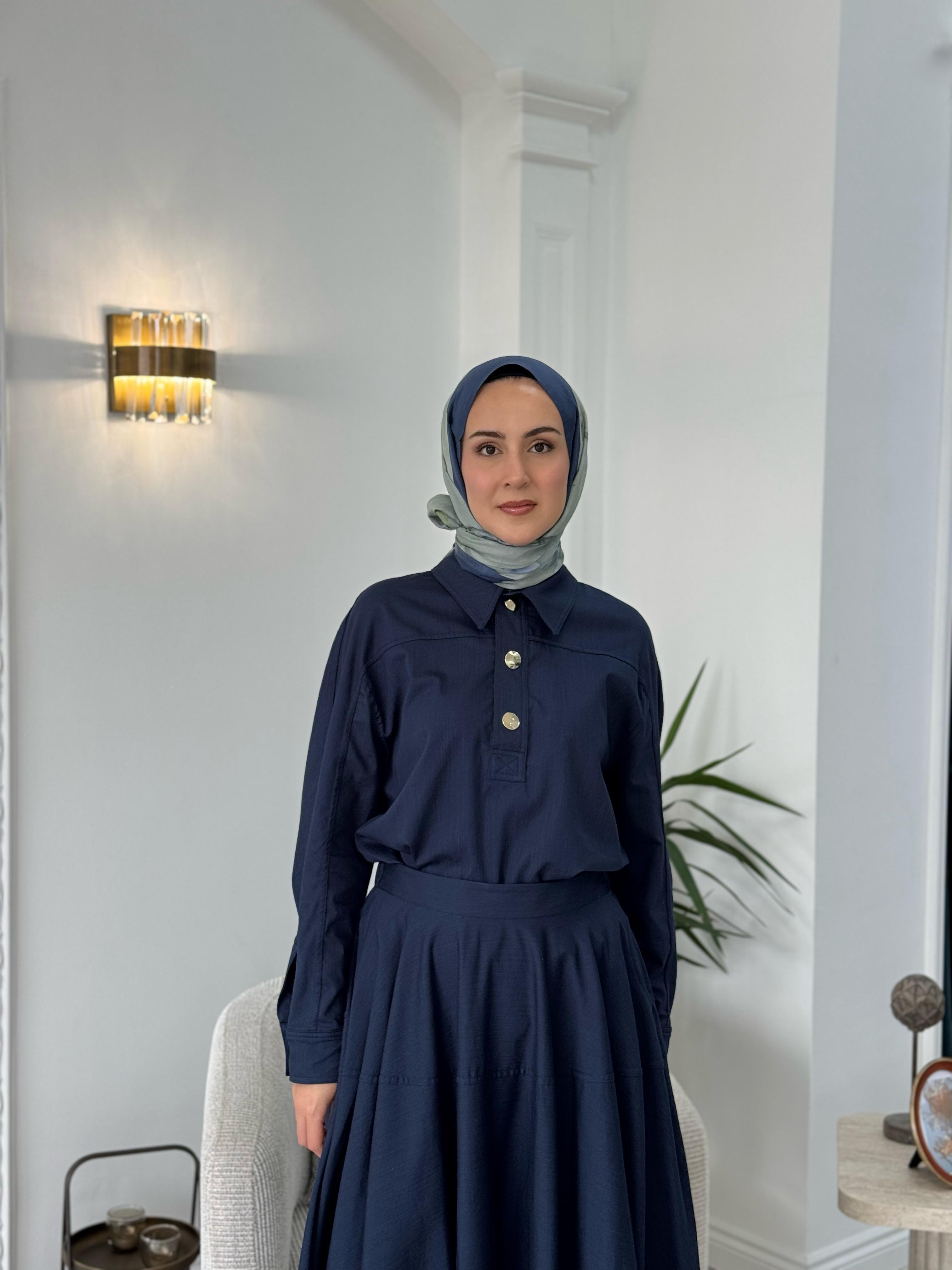 Vuu Koton Gabardin Kloş Etek 25ssv2005