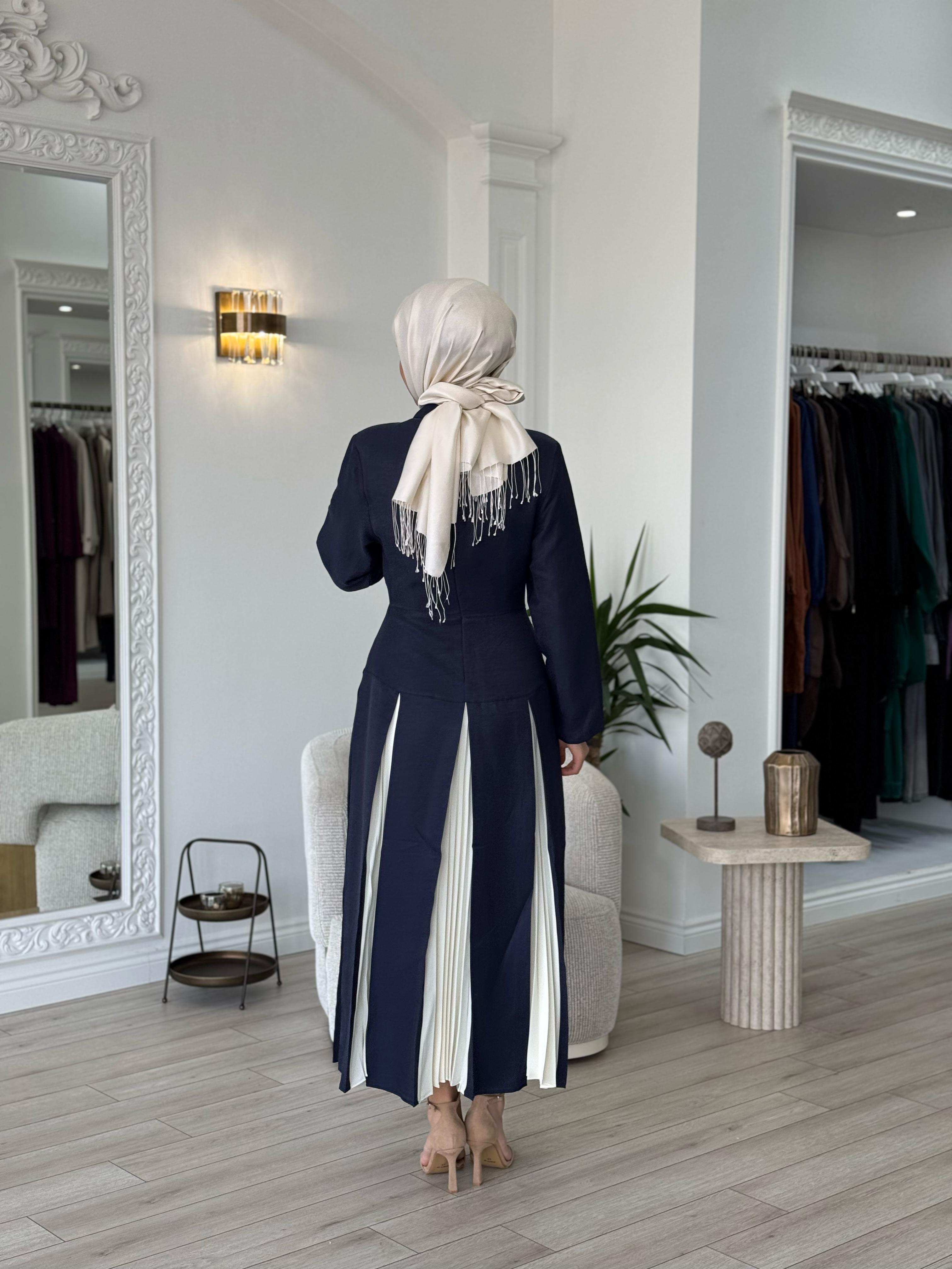 Vuu Parçalı Pilisoley Elbise 25ssv4004