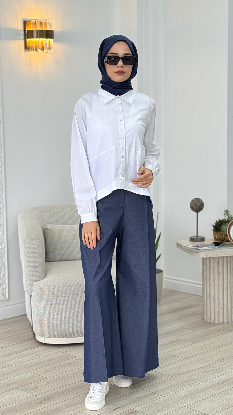 VUU Pileli Denim Pantolon 26ss4026