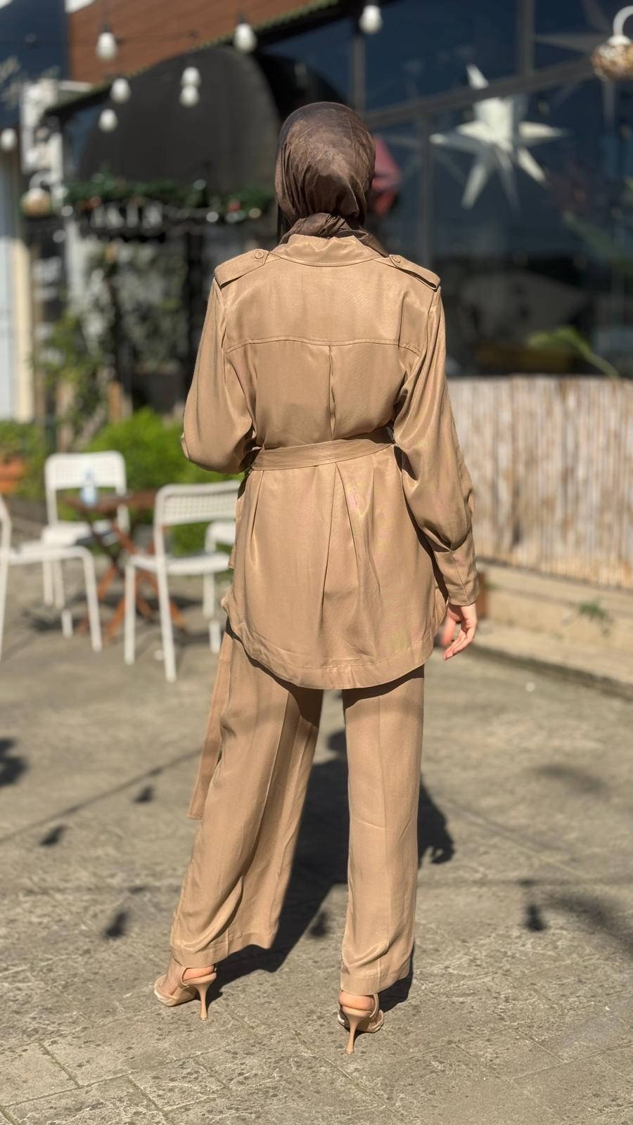 VUU Püsküllü Twill Takım tk7023