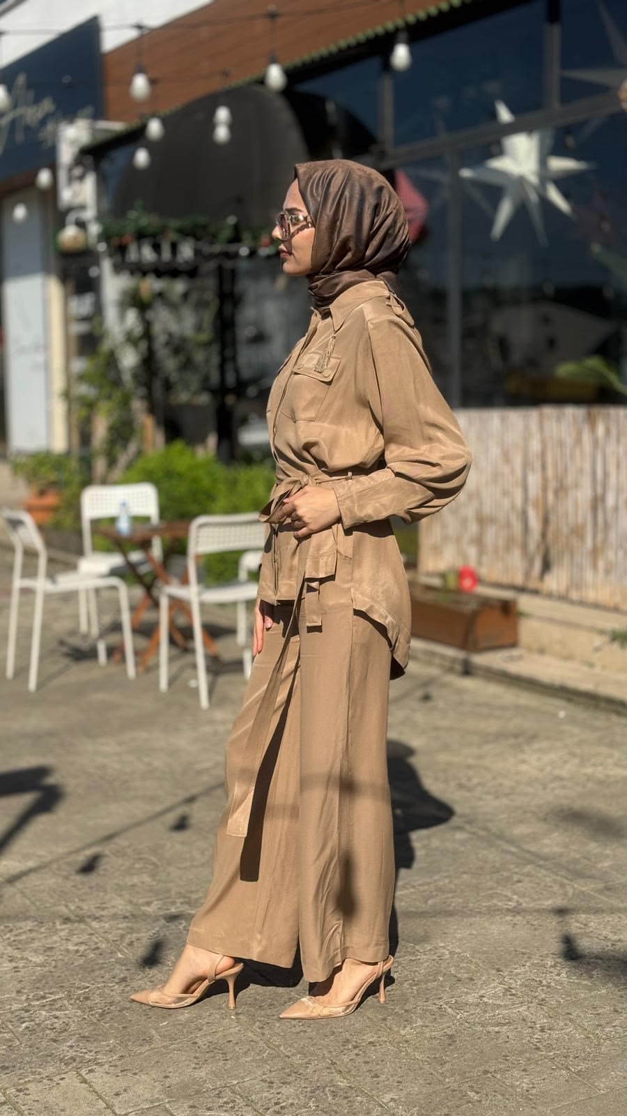 VUU Püsküllü Twill Takım tk7023