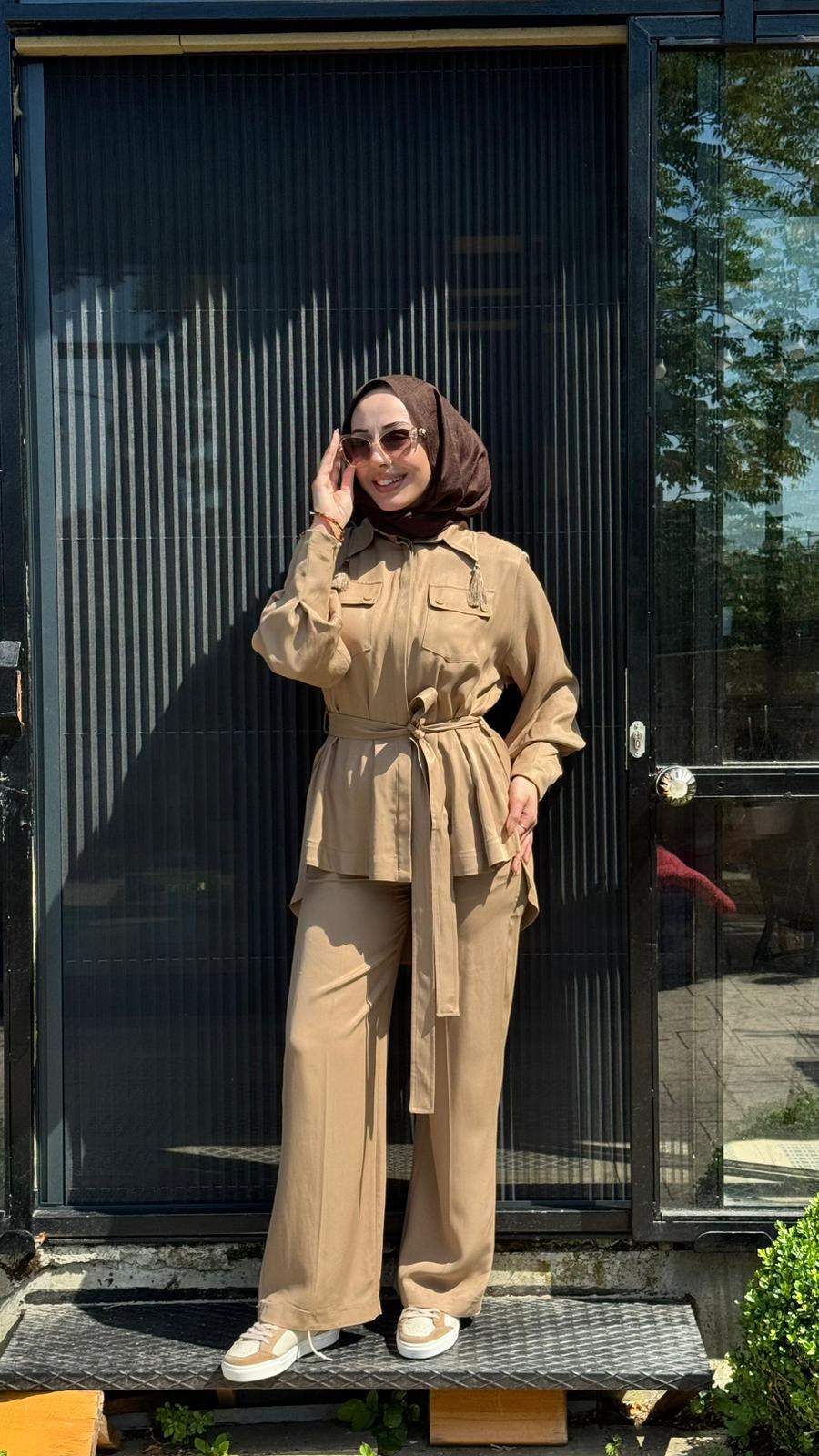 VUU Püsküllü Twill Takım tk7023