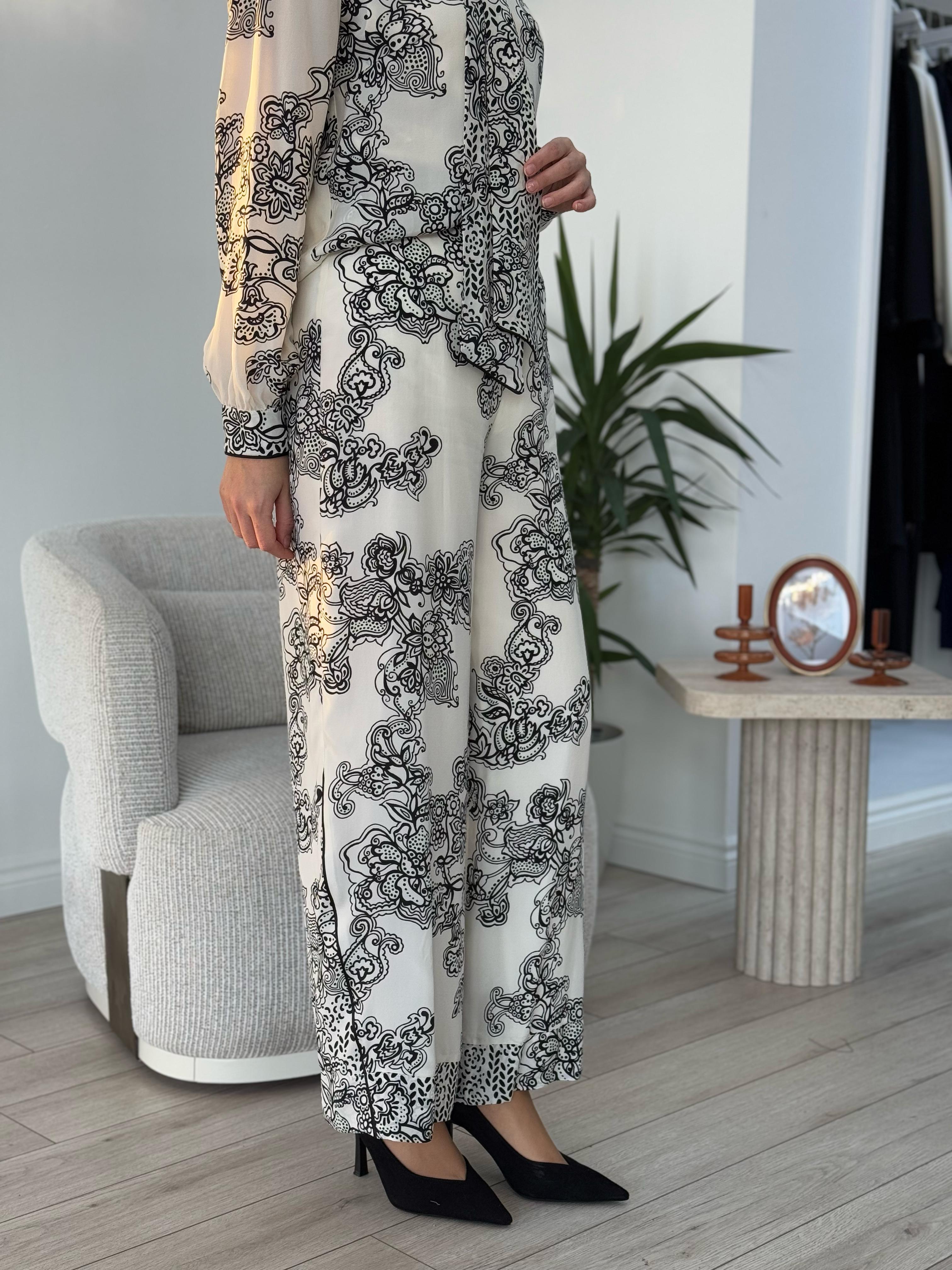 Zems Desenli Pantolon 3327