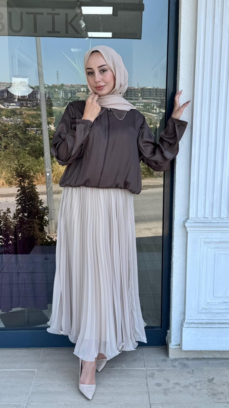 Zems Fermuarlı Takım 2T076