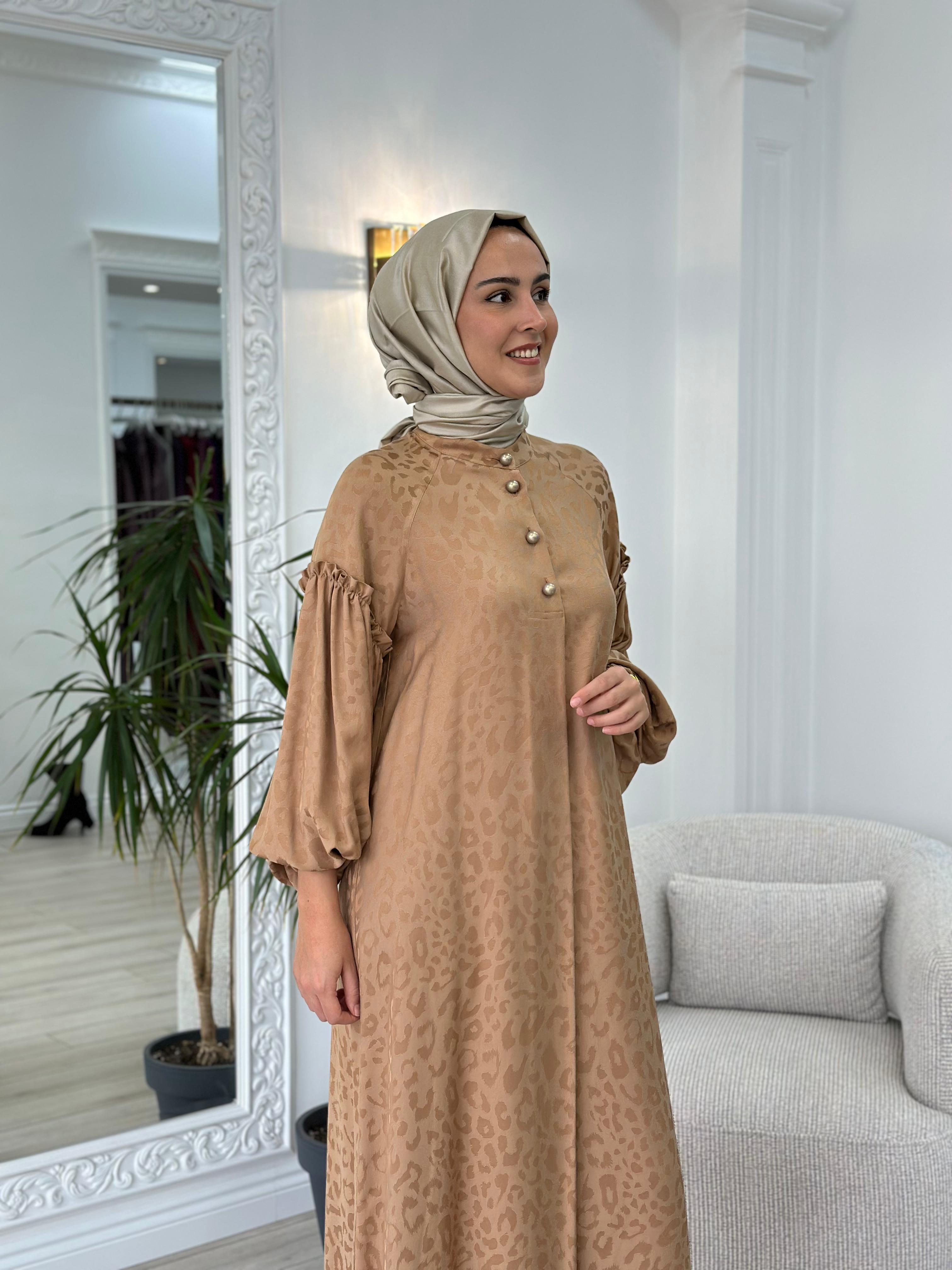 Zems Kol Detaylı Elbise zems-2464
