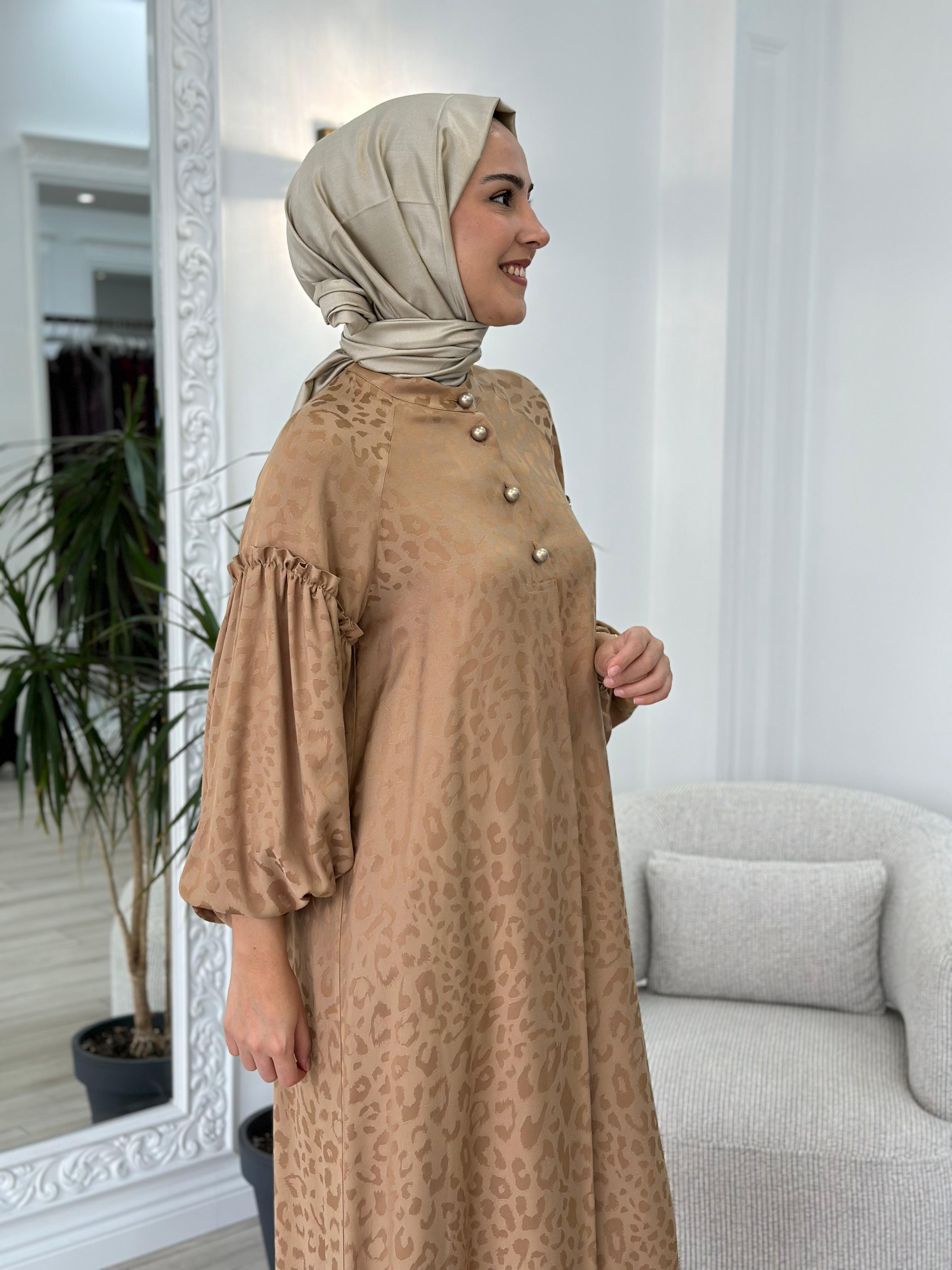 Zems Kol Detaylı Elbise zems-2464