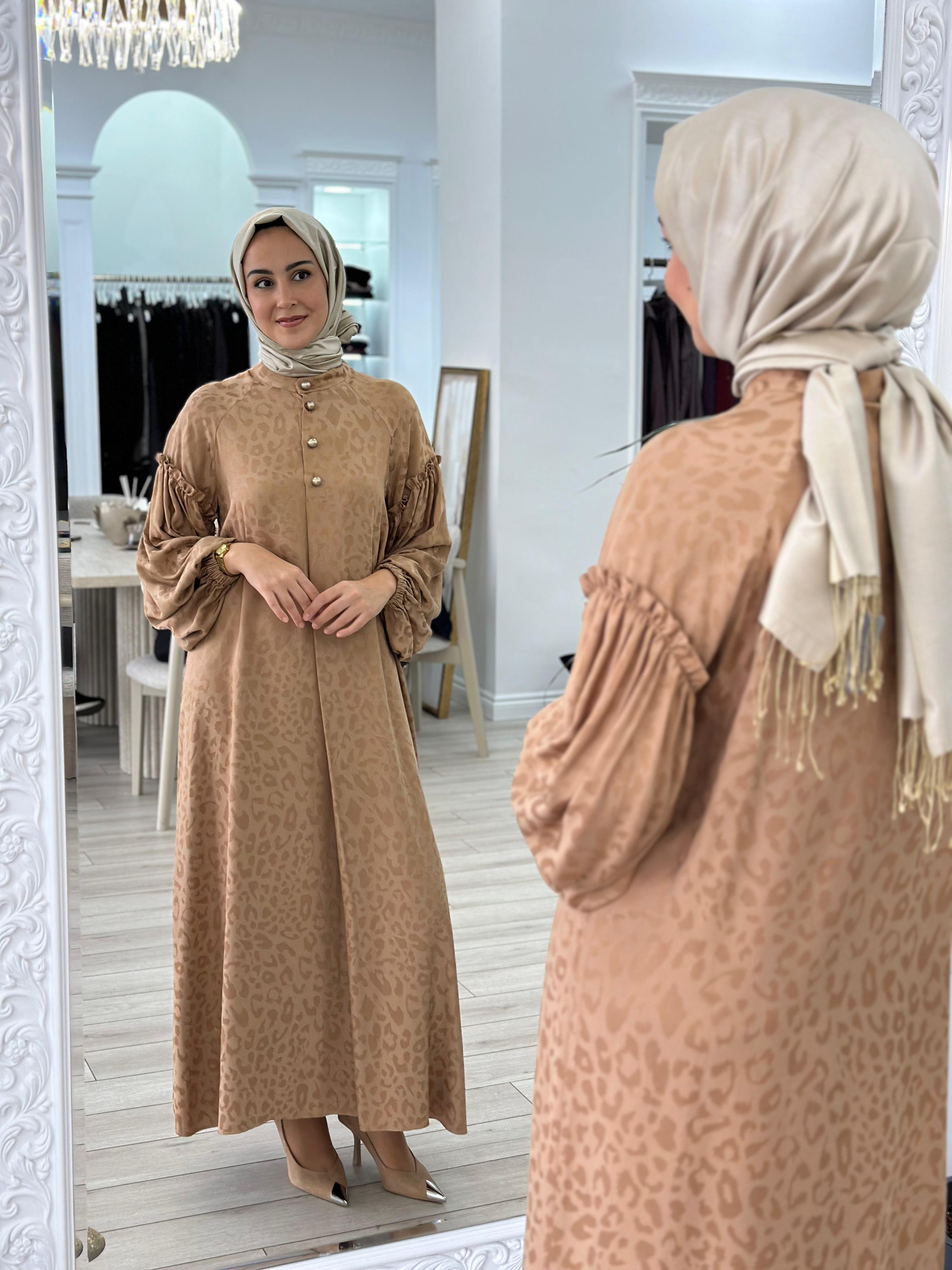 Zems Kol Detaylı Elbise zems-2464