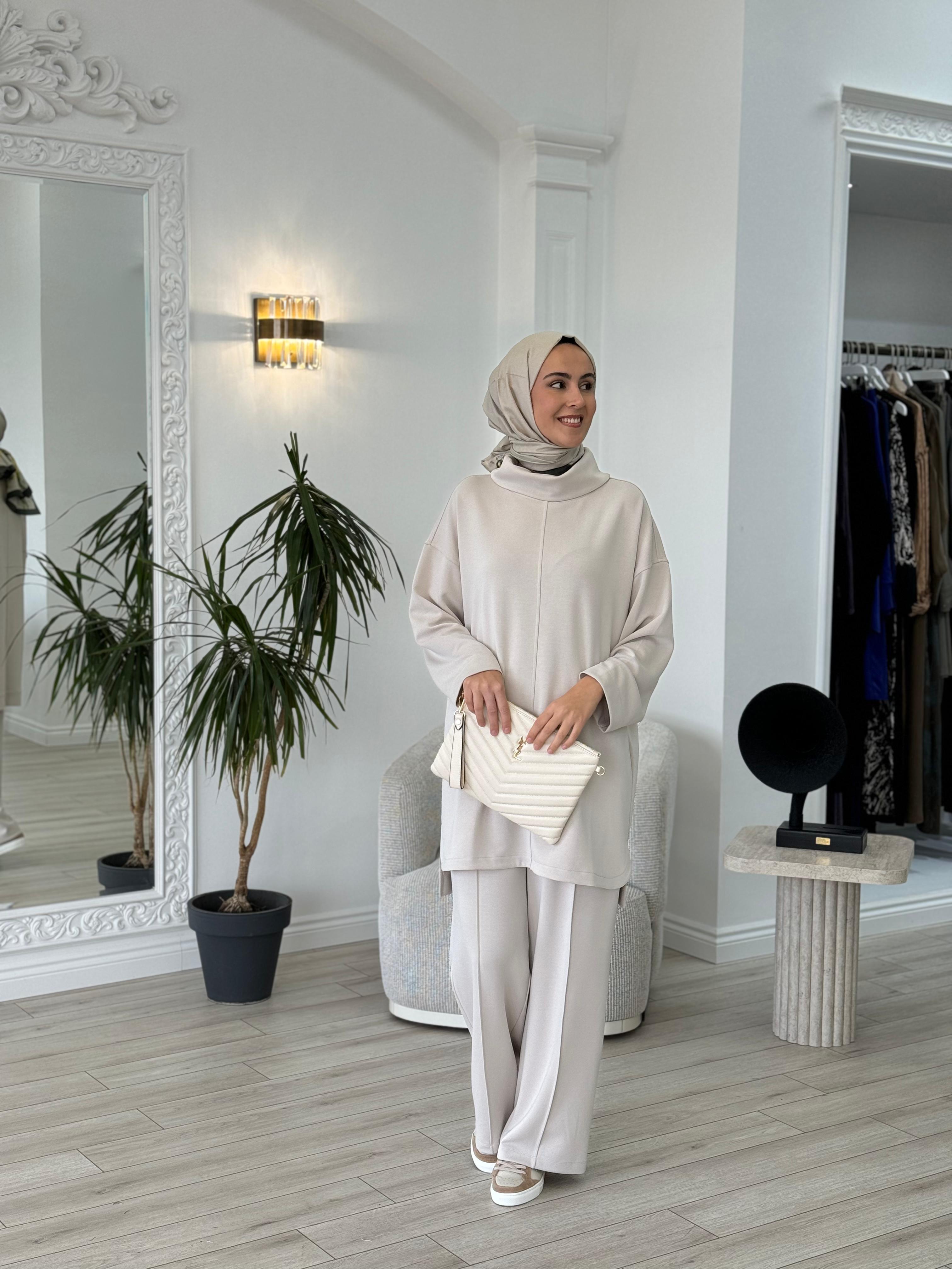 Zems Pantolonlu Takım Taş zems-2501