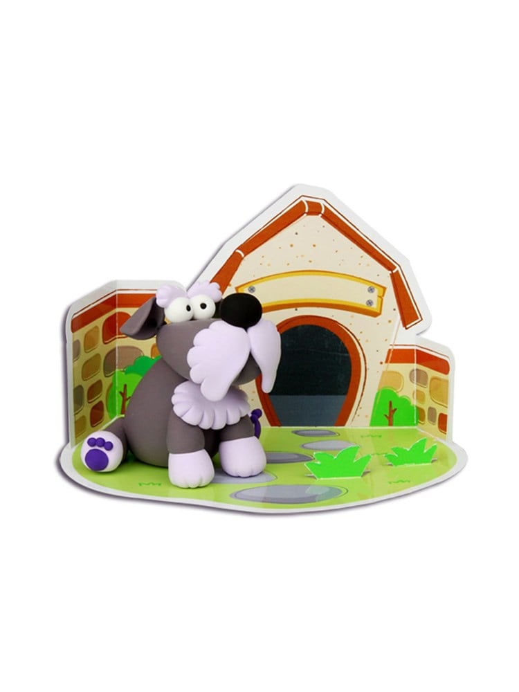 JumpingClay Sevimli Hayvanlar Seti Schunazer Oyun Hamuru