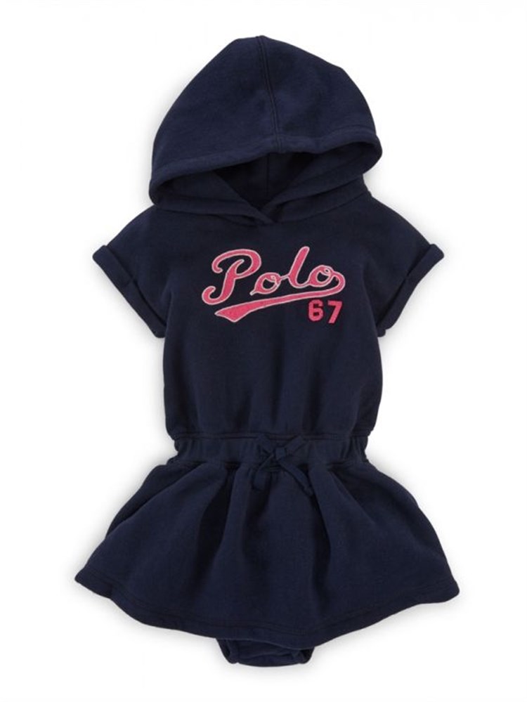 Ralph Lauren Kapüşonlu Elbise - Lacivert