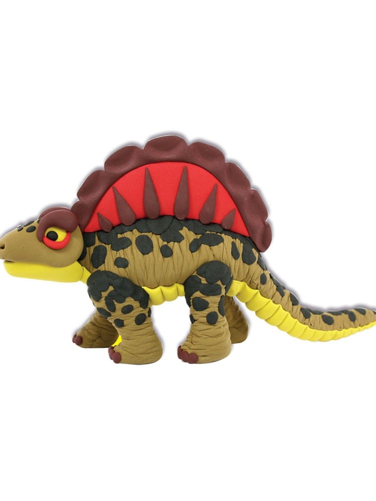 JumpingClay Colorful Dinosaur Set Dimetrodon Oyun Hamuru