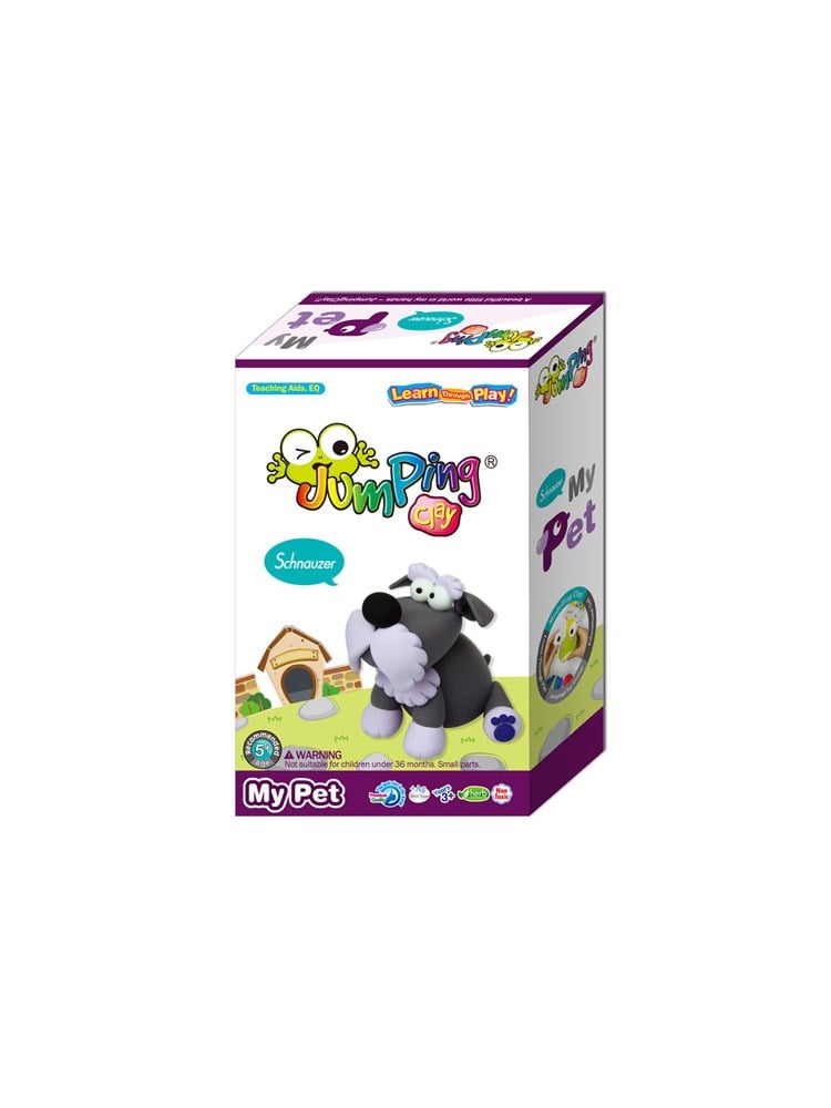 JumpingClay Sevimli Hayvanlar Seti Schunazer Oyun Hamuru