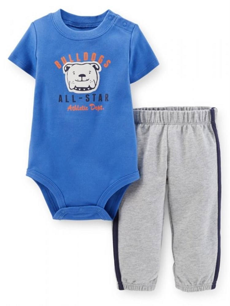 Carter's 2 Parça Set - Bulldog's Allstar