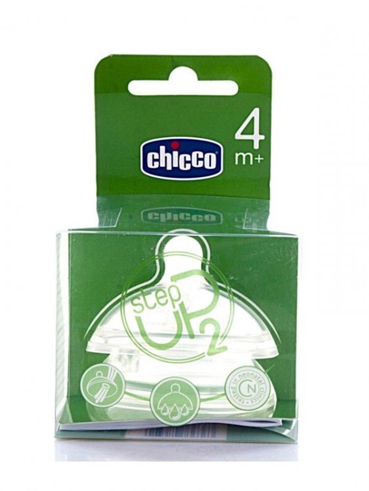 Chicco Step Up 2 Biberon Emziği 2 Ay+