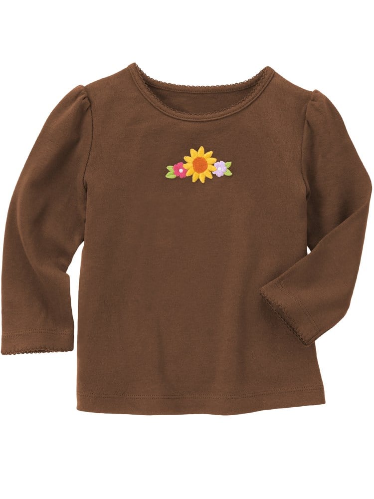 Gymboree Flowers Sweatshirt