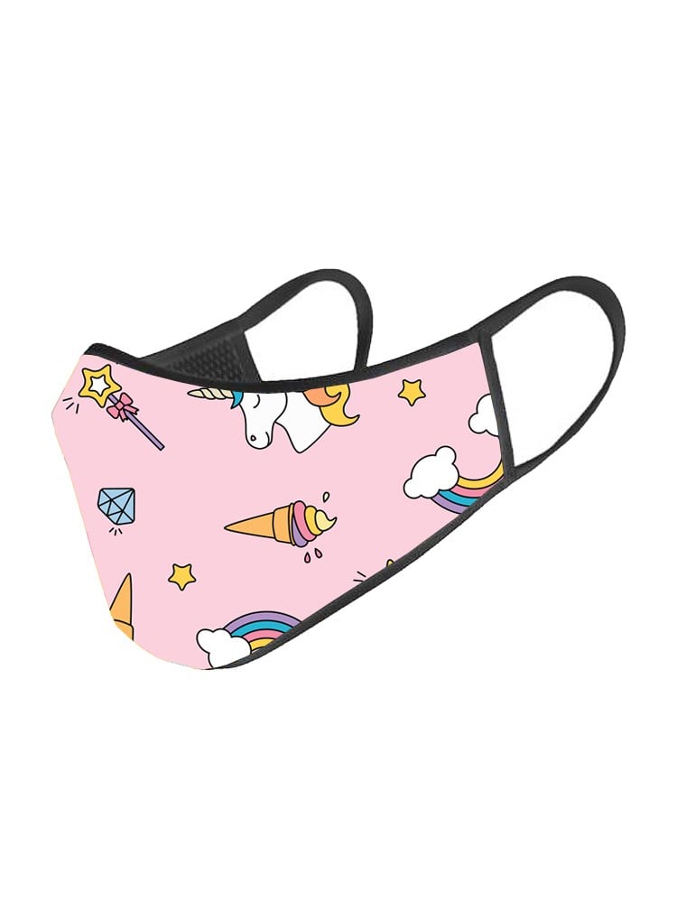 3 Katlı Çocuk Maskesi - Fairytale