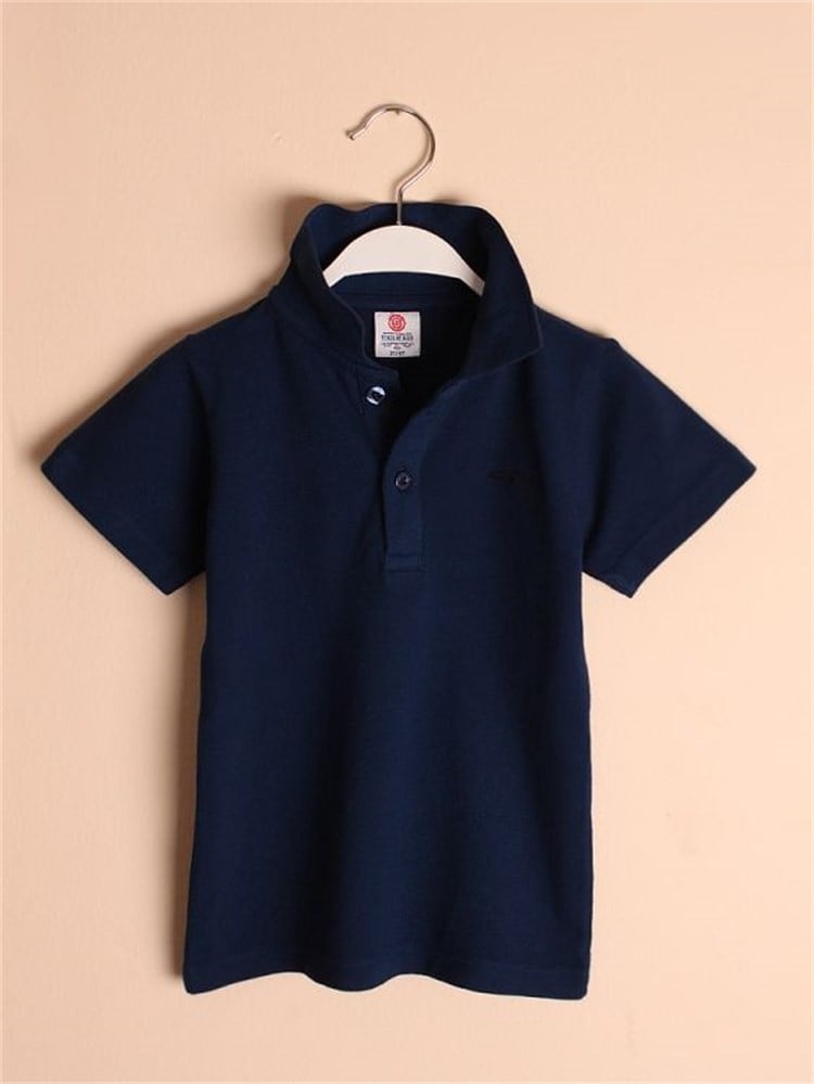 State of Kids Florida Polo T-Shirt-Lacivert