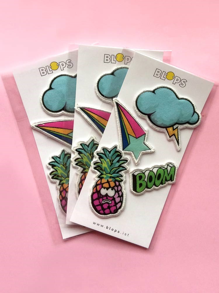 Blops Karışık Ananaslı Ekstra 4'Lü Patch