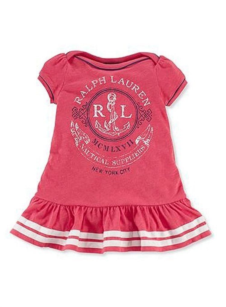 Ralph Lauren Elbise- Volanlı - Baskılı
