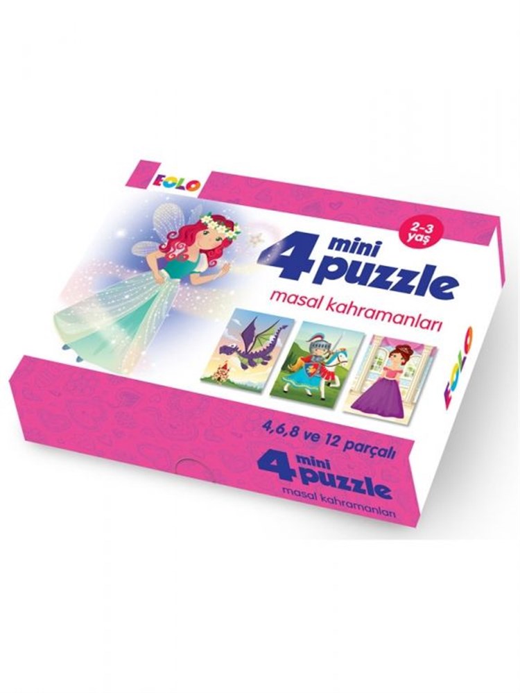 Eolo 4 Mini Puzzle Masal Kahramanları