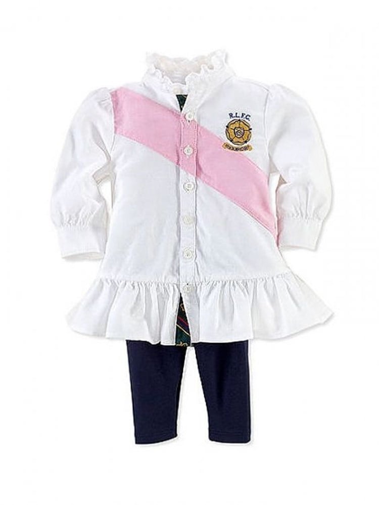 Ralph Lauren Elbise Tayt Set - Beyaz