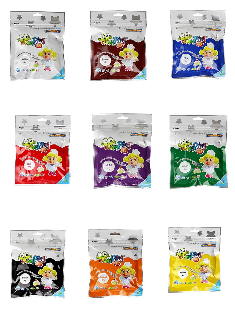 JumpingClay 50 gr Proje Hamuru Tüm Renkler