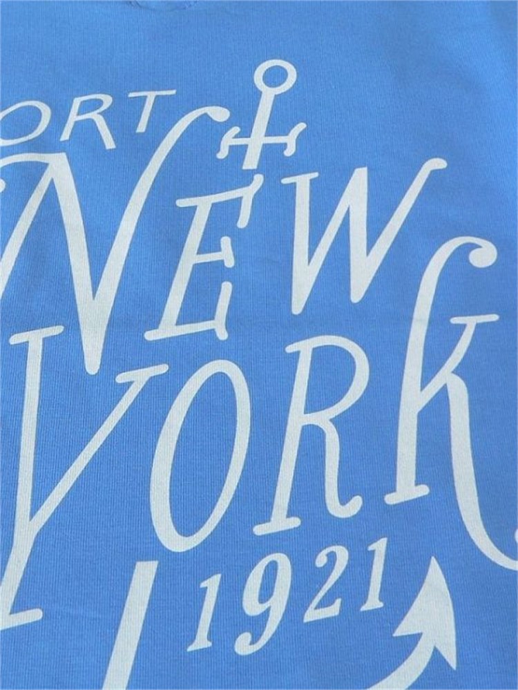 State of Kids Port Of New York T-Shirt- Mavi