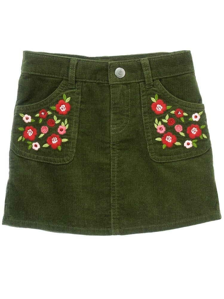 Gymboree Roses Kadife Etek
