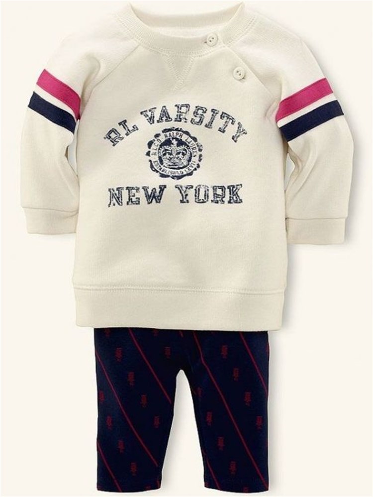Ralph Lauren Sweatshirt Tayt Set