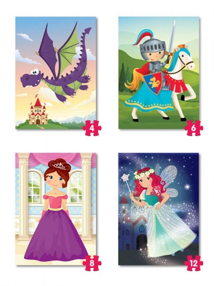 Eolo 4 Mini Puzzle Masal Kahramanları